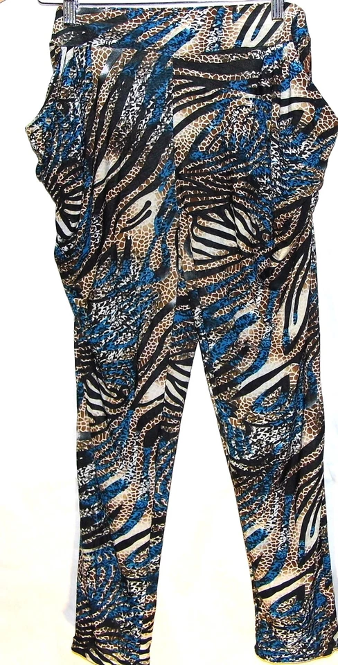 Leggings/pantalones con estampado de animales para mujer con bolsillos, comodidad, salón, talla pequeña Mob Wife Foto 1 de 4