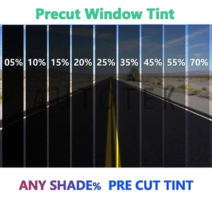 PreCut All Sides Window Film Any Tint Shade % For All Cadillac DeVille - Bild 1 von 9