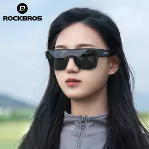 Rockbros Polarized Fit Over Glasses Sunglasses UV Protection for Driving Riding - Picture 1 of 14