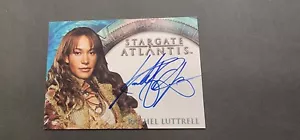 Stargate Atlantis Autograph Auto Card Rachel Luttrell as Teyla Emmagan - Picture 1 of 2