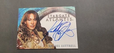 Stargate Atlantis Autograph Auto Card Rachel Luttrell as Teyla Emmagan - Image 1 of 2