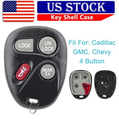 Remote Shell Case Key Fob for 1996 - 1998 1999 2000 2001 2002 Chevrolet Camaro - Image 1 of 4