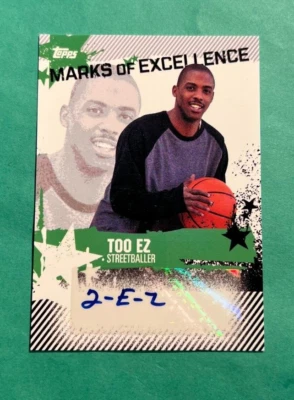 2006 Topps Too EZ Street Baller Auto Autograph Marks Of Excellence  - Image 1 of 2