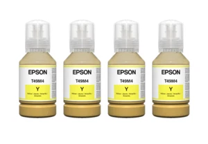Epson Sublimation Tinte F170/F570 Drucker 140 ml Flasche gelb - 4 GELBE Flaschen - Bild 1 von 2