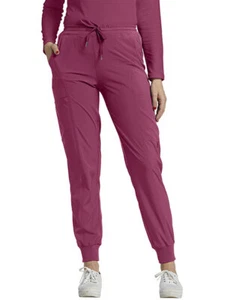 White Cross Womens Size XS 2XL 3XL Fit Elastic Waistband Cargo Jogger Scrub Pant - Picture 1 of 1