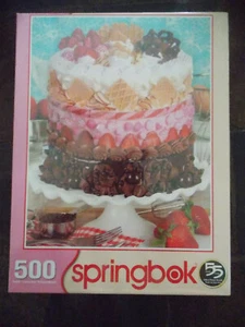 Springbok Icing on the Cake 500 Pc Puzzle New in Sealed Box  - Picture 1 of 1