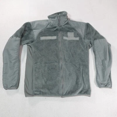 Gen III Military Jacket Mens XS Gray Cold Weather Fleece Peckham US Army Winter - Image 1 of 4