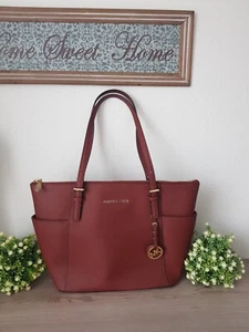 Michael Kosrs Tasche Bordeaux. Schöne Tragetasche in Toller Farbe - Bild 1 von 11