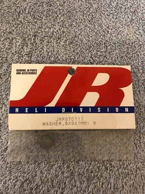 JR Helicopter Washer, 8x9x1mm R (2ea per pack) Vibe 90 3D, Vigor CS JRP960470 - Image 1 of 2