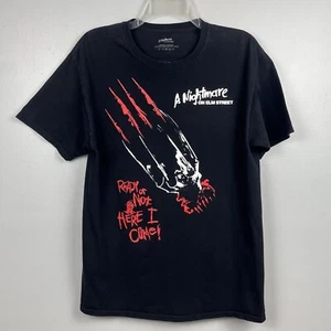 A Nightmare On Elm Street Graphic Tee Shirt Size M; Horror, Halloween, Freddy - Picture 1 of 8