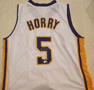 Robert Horry signed Custom Jersey auto autograph certified size XL