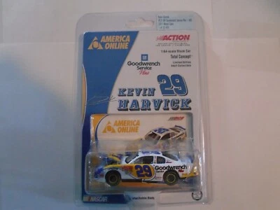 Action Figurine, #29 GM Kevin Harvick, 1/64 Edizione Limitata Aol , Rcr 2001 Mc - Immagine 1 di 4