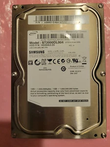 Samsung ST2000DL004 HD204UI/Z4 DGT 2TB SATA 3.5" HD A8003-E46A-A7Z6Z - Picture 1 of 3