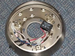Harbor Breeze Mazon 44-in Brushed Nickel Light base/rev switch (ONLY) Flush Moun - Picture 1 of 2