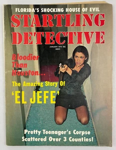 Startling Detective Magazine, January 1974, Vintage True Crime Stories, Pulp - Picture 1 of 6