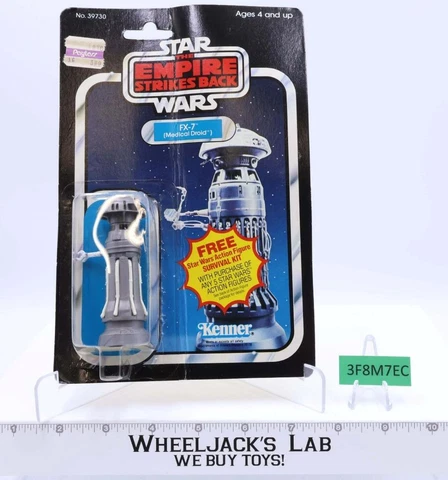 FX-7 Medical Droid 41 Back-A Star Wars ESB 1980 Kenner Action Figure NEW MOSC Cover