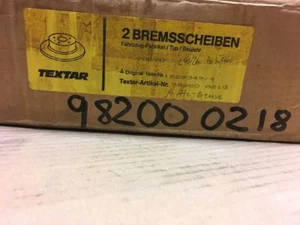 Volvo Bremsscheiben Satz Textar innenbelüftet 982000218 /229349 - Bild 1 von 3