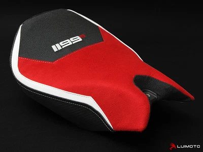 CUBIERTAS DE ASIENTO DE GAMUZA DUCATI 1199 S PANIGALE DP PERFORMANCE RIDER LUIMOTO Foto 1 de 4