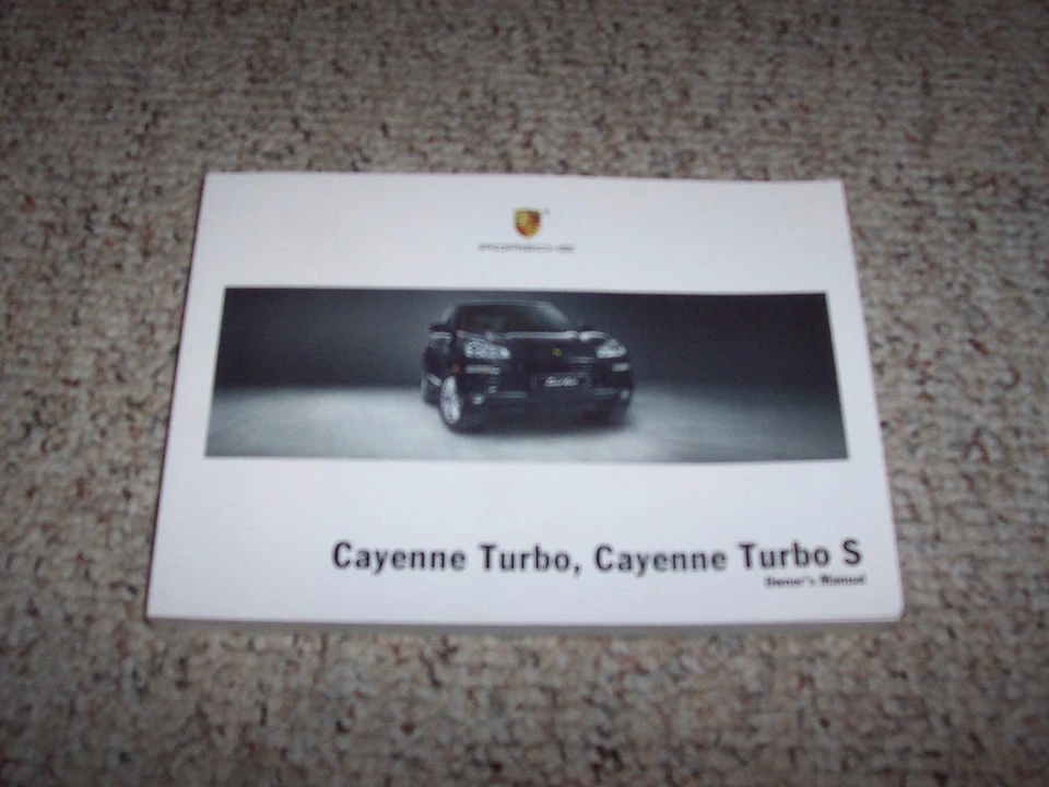 Porsche Cayenne Turbo 2010 y Cayenne Turbo S manual del dueño libro 4,8 L V8 xo Foto 1 de 1