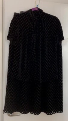 GIORGIO ARMANI FABULOUS 2 件 裙子套装,100% 真丝天鹅绒面料,由它制造 — 第 1/4 张图片