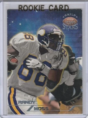 RANDY MOSS 1998 Topps Stars SILVER #/3999 ROOKIE CARD Football RC Vikings! - Image 1 of 2