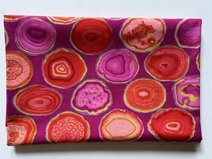 24” Length kaffe fassett Clective Geode Freespirit Fabric OOP HTF - Picture 1 of 1