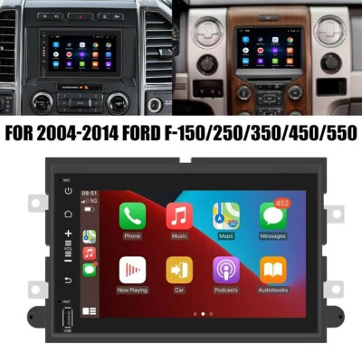 Android 15 Car Stereo Radio Carplay GPS Navi For 2004-2014 FORD F150 F250 F350 - Image 1 of 4