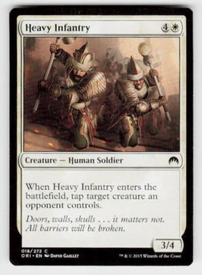 Magic Origins #18 Heavy Infantry - Image 1 of 2