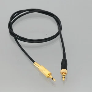 3.5mm plug stereo Locking to 3.5 1/8" Mono TS Canare cable for Sony Sennheiser - Picture 1 of 4