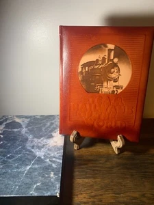 Steam Railways of the World de Patrick Whitehouse Nuevo en Caja Cuero Edición Limitada. - Imagen 1 de 8