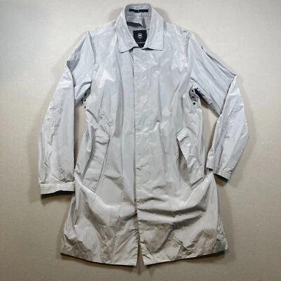 Chaqueta Victorinox Mujer Pequeña (S/P) Cortavientos Abrigo de Lluvia Cremallera Completa Gris Shell Foto 1 de 4