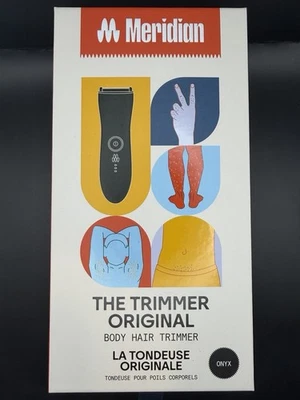 Meridian The Trimmer Original Onyx Body Hair Trimmer Waterproof Grooming Kit New - Image 1 of 4