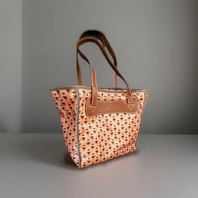 Bolso de Hombro Fossil Peach Owls Cartera Recubierta Foto 1 de 4