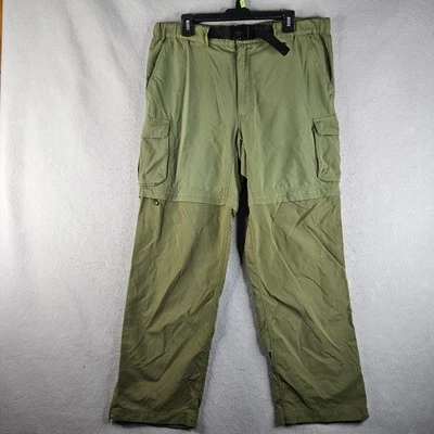 Boy Scouts of America Convertible Pants Mens Medium Green Uniform Switchbacks - Image 1 of 4