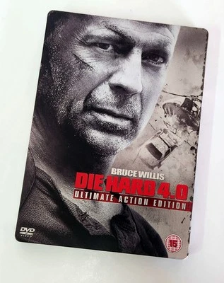 Die Hard 4.0 - Ultimate Action Edition, Steelbook 2 Disc DVD - Image 1 of 3