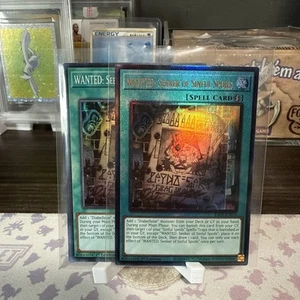WANTED: Seeker of Sinful Spoils - RA03-EN074 - 3x Super + Collector Rare Playset - Picture 1 of 1