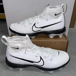 Nike Alpha Huarache NXT MCS Herren Größe 12 Baseball Stollen weiß schwarz DJ6519-101 - Bild 1 von 9