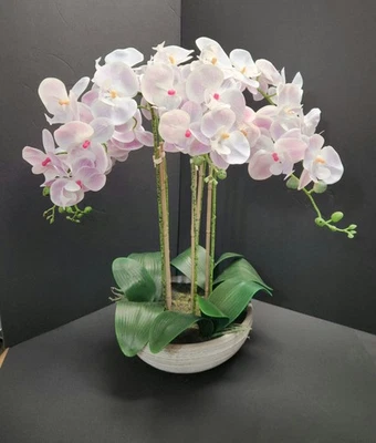 Allen + Roth Silk Artificial Orchid - New - Image 1 of 4
