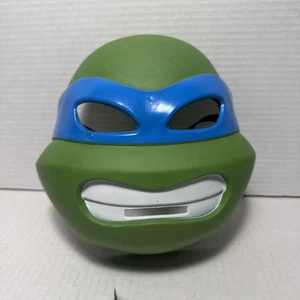 TMNT Leonardo Hard Plastic Mask Costume Teenage Mutant Ninja Turtle W Accesoires - Picture 1 of 3