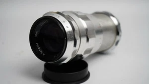 A.Schacht Ulm Travenon 135mm 4.5f Exakta Mount Alu Tele Objektiv - Bild 1 von 6