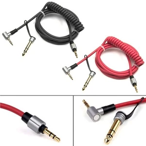 Cable Dr. New 1.5m Aux Replacement Pro Wire Hot Fit Red Detox Mp3 Audio Cord - Picture 1 of 20