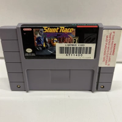 Stunt Race FX Super Nintendo SNES Racing Retro Video Game Cartridge Only Working - Image 1 of 3