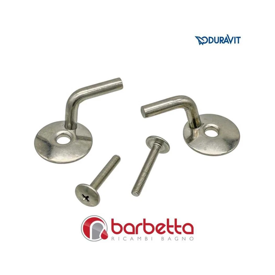 KIT CERNIERA INOX PER SEDILE STARCK 3 DURAVIT 0061121000 - Immagine 1 di 1
