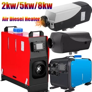 2/5/8KW Air Diesel Heater Night Remote LCD Monitor For Car Truck Motor Boat Home - Picture 1 of 21