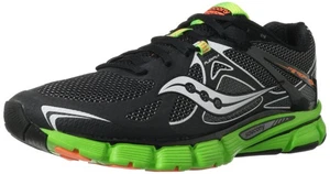 Saucony Men's Mirage 4 Running Shoe,Black/Green/Orange,12 M US - Picture 1 of 6