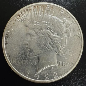 $1 dólar de la paz 1922-S - Imagen 1 de 2