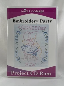 Project CD-Rom - Anita Goodesign Quilting 2010 Embroidery Party Designs CD-Rom - Picture 1 of 3
