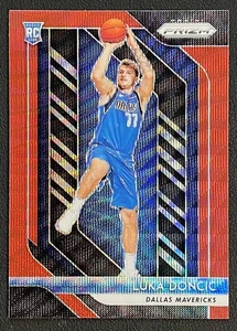 2018-19 Panini Prizm Luka Doncic RC Rookie Ruby Wave Prizm #280 SSP - Bild 1 von 3