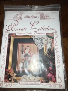 Alma Lynne  American Father Christmas Counted Cross Stitch Pattern 1993 - Picture 1 of 4