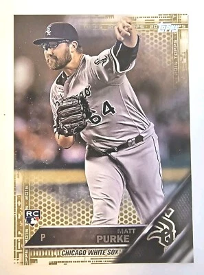 MATT PURKE Rookie Gold Parallel Card #1834/2016 - 2016 Topps Update Series US103 - Image 1 of 2